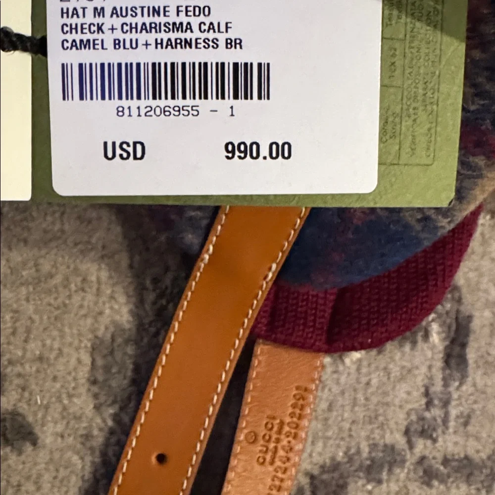 Gucci Wool Plaid trapper bucket hat - Picture 4 of 5